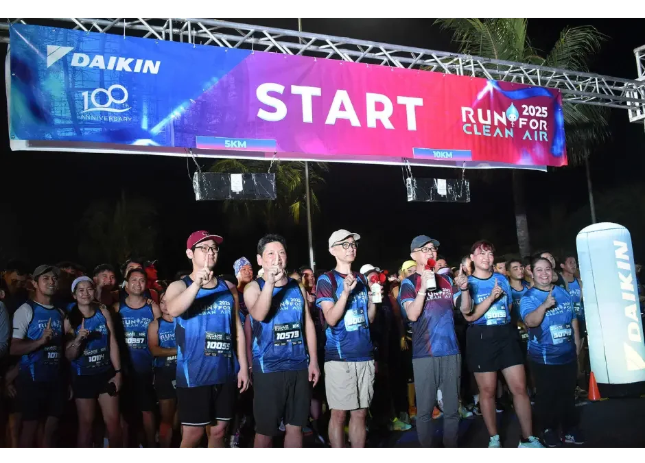 Daikin’s 2nd Fun Run Draws 1,400 Runners To Advocate For Cleaner Air