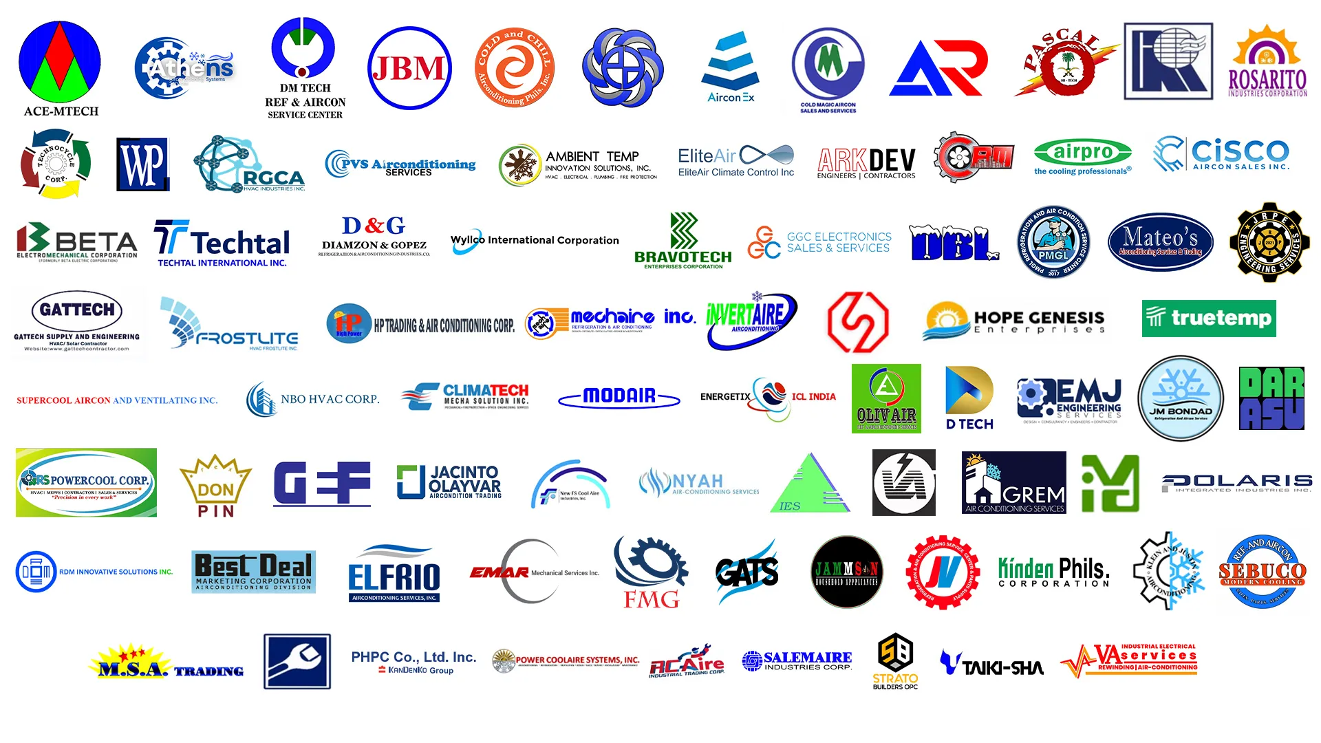 Daikin aircon dealers logo for Variable Refrigerant Volume Expert (VRV) page