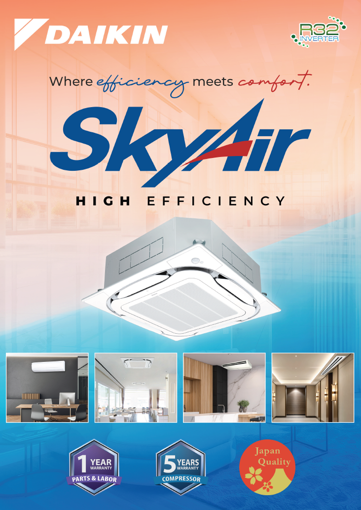 SA HE Cover SkyAir High Efficiency